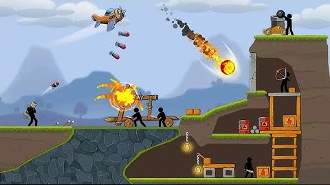 Boom Stick: Bazooka Puzzles Android iOS Game Gameplay Boss level 1 to 10