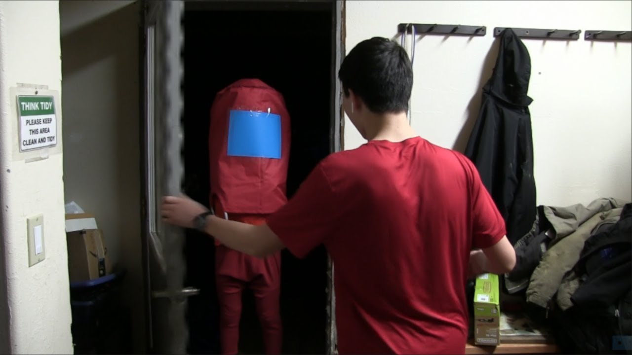 Among Us Imposter Came to My House?