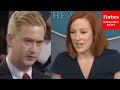 'I Know You Love Context': Jen Psaki Has Tense Exchange With Fox News Reporter
