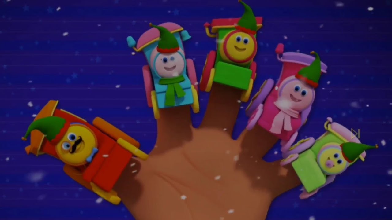 Bob the Train Finger Family Song | Fun Kids Rhymes - YouTube