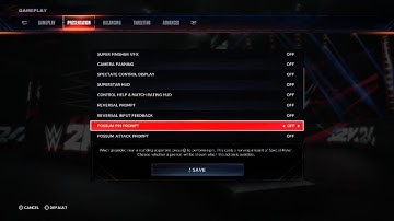 wwe2k24 #1 user vs cpu slider set, legend difficulty, tv presentation balancing