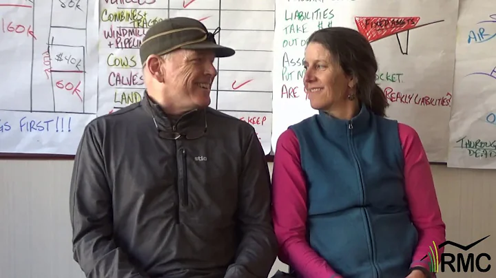 Bruce Hennessey and Beth Whiting of Maple Wind Farm