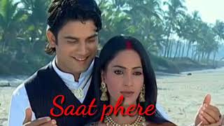 Saat phere song||WhatsApp Status|| saatphere serial title song|| romantic song screenshot 3