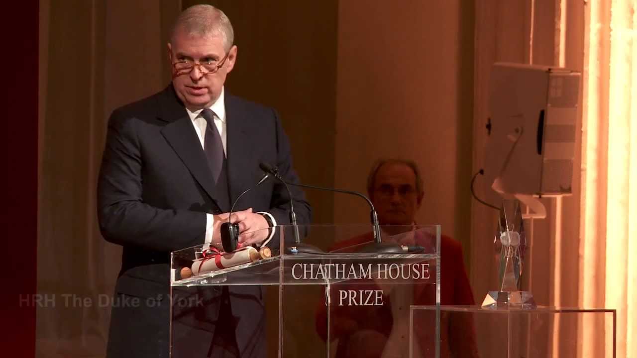 HRH The Duke of York - Remarks at Chatham House Prize 2013