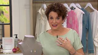 Diamonique x Jane Treacy Virginia's Heirloom Ring or Pendant on QVC