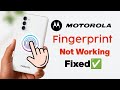 Motorola Fingerprint Problem Solved! 100% Working Trick✔️