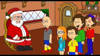 (MOST POPULAR VIDEO) Classic Caillou farts on Santa and gets grounded.