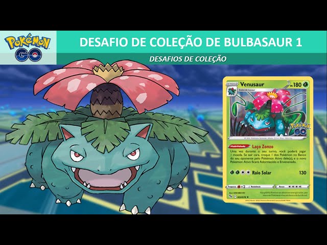 Venusaur, Pokémon GO do Pokémon Estampas Ilustradas