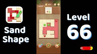 Sand Shape Level 66 Gameplay Walkthrough | Go Answer