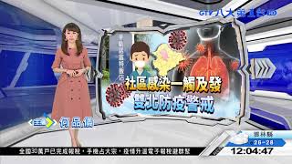 確診足跡遍布雙北 通勤族心惶惶 八大民生新聞 2021050301