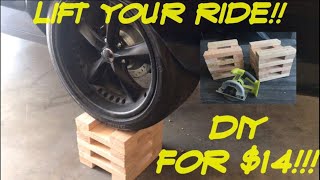 Build Wood Block Jack Stands for $14, DIY Wood Jack Stands! SUBSCRIBE & Enter to Tool Give Away!