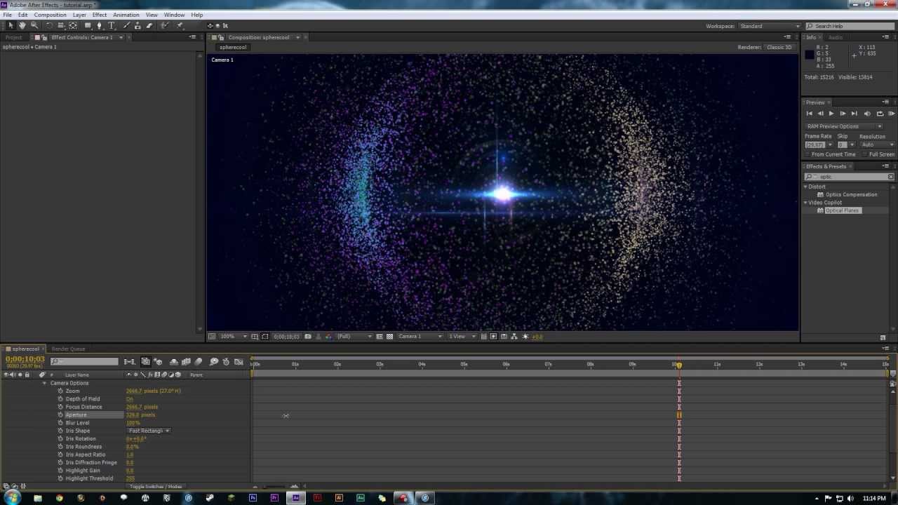 adobe after effects trapcode tutorial