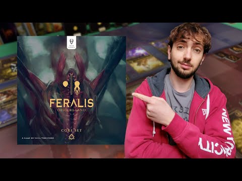 FERALIS: un GIOCO Deck-Construction MOLTO INTERESSANTE