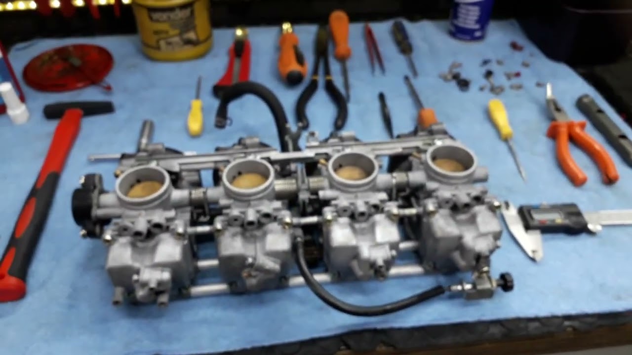 Limpeza dos Carburadores da Bandit-1200 (Mauricio)