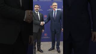 Bakan Fidan, Suriyedeki Yeni Yönetimin Dışişleri Bakanı Esad Hasan Şeybani Ile Bir Araya Geldi