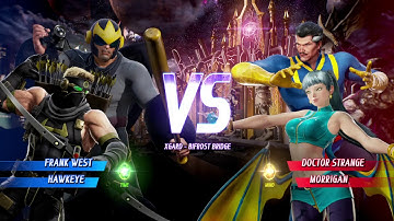 MARVEL VS. CAPCOM: INFINITE - Frank West & Hawkeye VS Doctor Strange & Morrigan