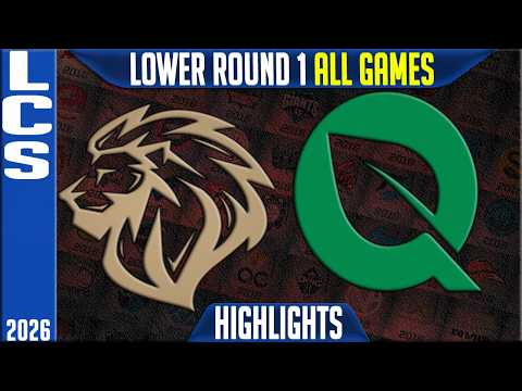 LYON vs FLY Highlights ALL GAMES | LCS Round 1 2026 Playoffs | LYON vs FlyQuest