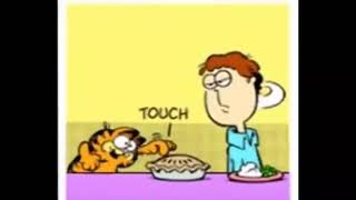 John warns Garfield to not touch his pie, or he will die
