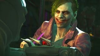 Injustice 2 - Batman Vs Joker - All Intro Dialogue/All Clash Quotes, Super Moves