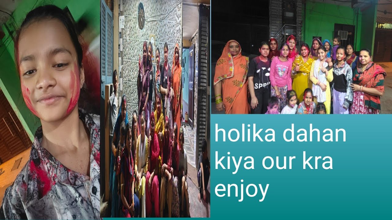 Chhoti Holi per Kiya injoy