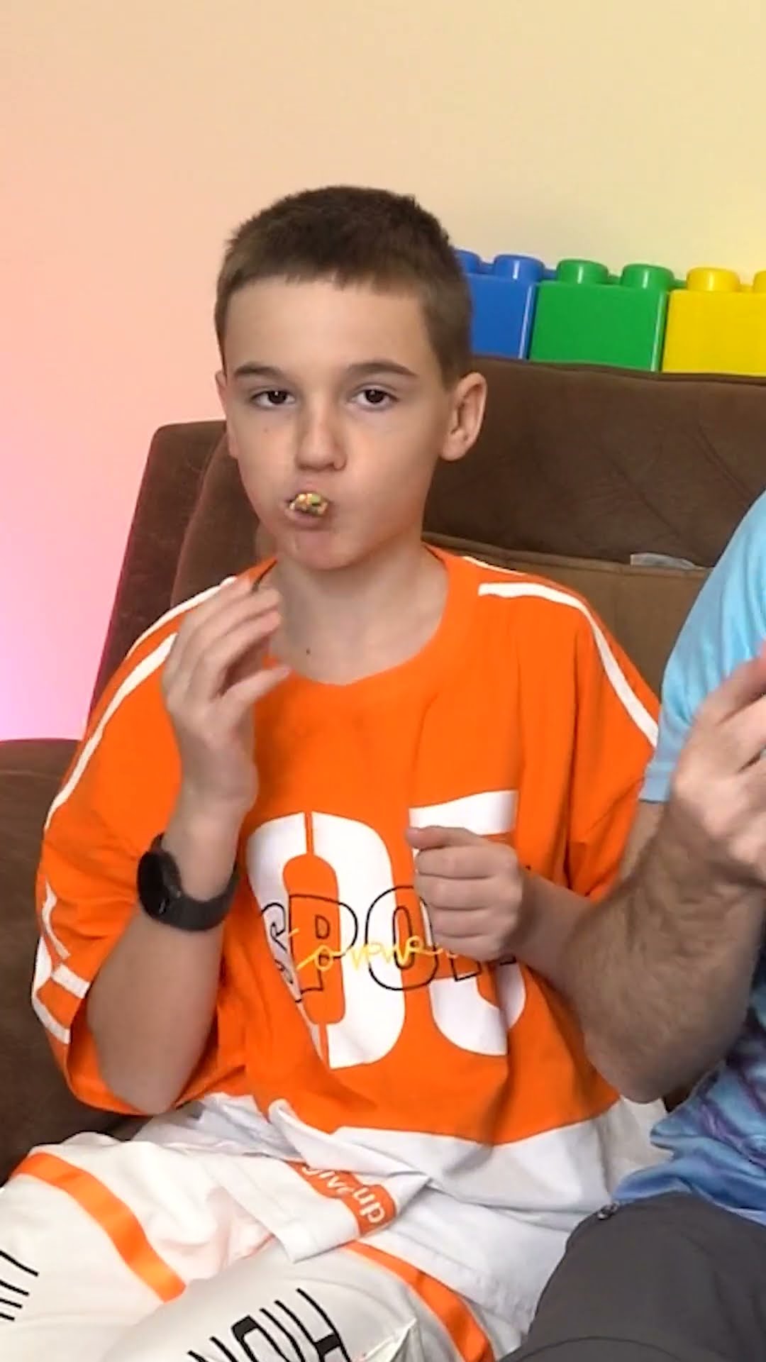 Mega trick with candy
