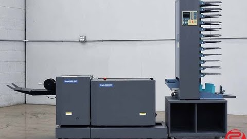 2003 Duplo DFC 12 Bin Booklet Making System