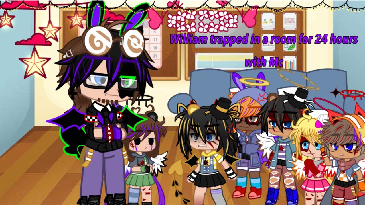 William trapped in a room for 24 hours with Mc.