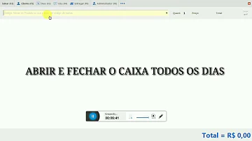 Como iniciar o programa NEX?