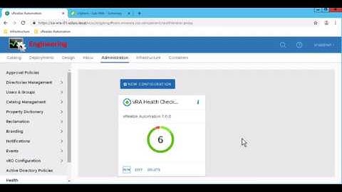 VMware vRealize Automation 7.6 Health Check