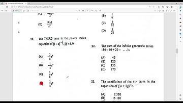 Cape Pure Mathematics Unit 2 Paper 1 2022 Solutions
