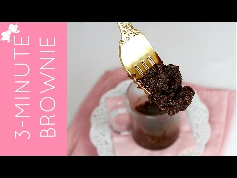How To Make THE BEST Microwave Molten Brownie in a Mug (egg-free, dairy-free) // Lindsay Ann Bakes