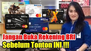 JANGAN BUKA REKENING BRI SEBELUM TONTON INI!! Jenis Tabungan BRI 2022