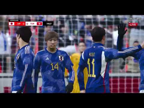 日本 vs チュニジア - FIFA フレンドリー - フルマッチハイライト