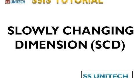 slowly changing dimension in ssis | ssis tutorial part 64