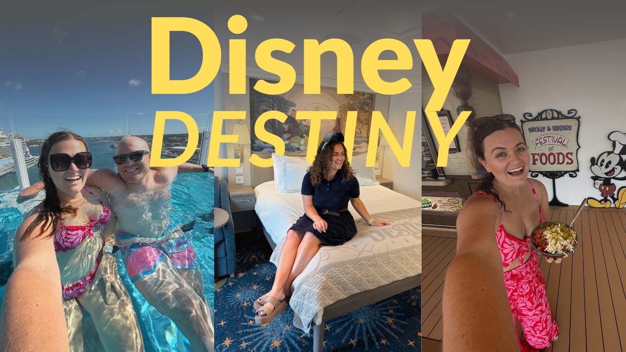 DISNEY DESTINY Embarkation Day | Disney’s Newest Cruise Ship