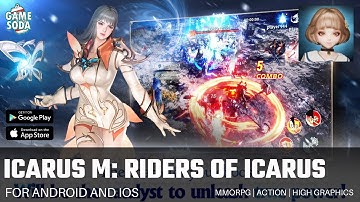 Icarus M: Riders of Icarus Gameplay | HD Games | MMORPG | Gamesoda