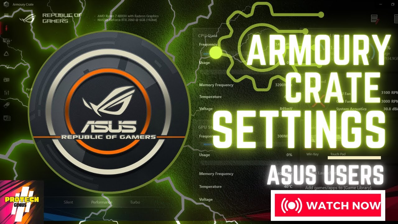 Armoury Crate Options & Features Explained What All Options Are In