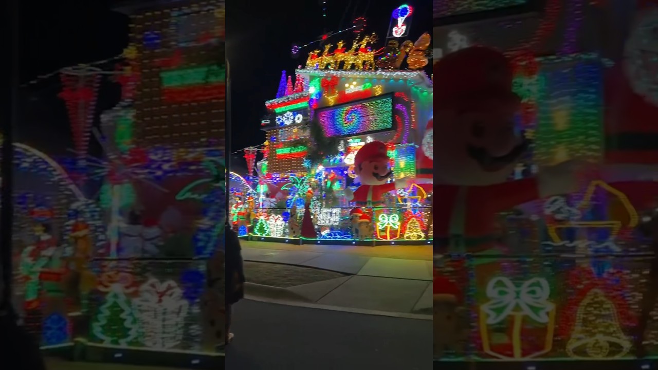 INSANE Christmas Decorations 🤯 (@owizzlee)