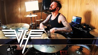 Van Halen - I&#39;ll Wait (DRUM COVER Ft. Guitar solo by ROD RODRIGUES)