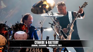 metallica cyanide battery anaheim ca november 8 2014