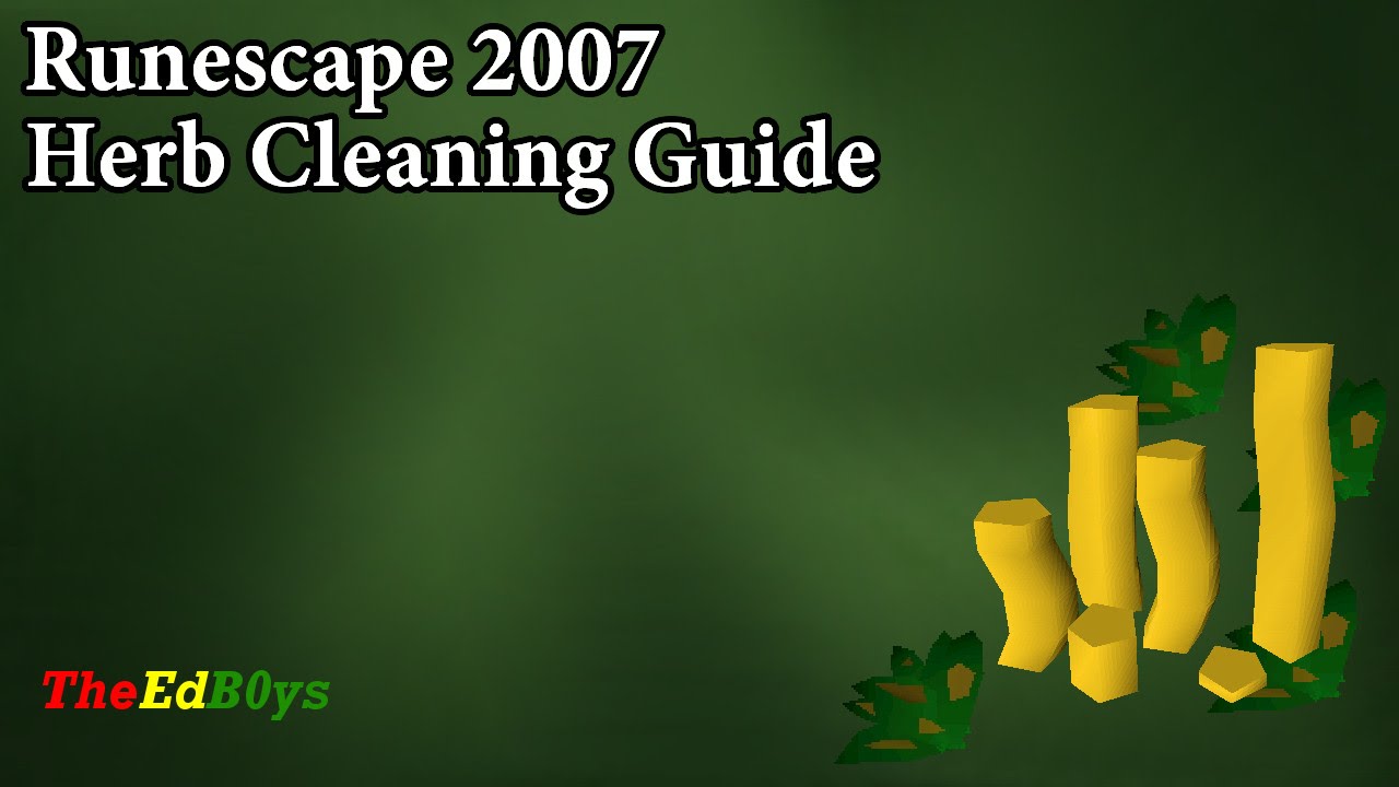 make money cleaning herbs osrs