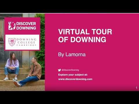 downing college virtual tour