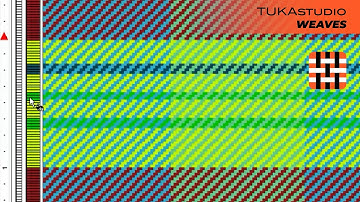 Bucket Fill Stripe | TUKAstudio Video Help | Fabric Design Software | Weaves