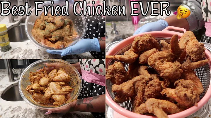 COOK WITH ME  | THE BEST FRIED CHICKEN YOU WILL EV...