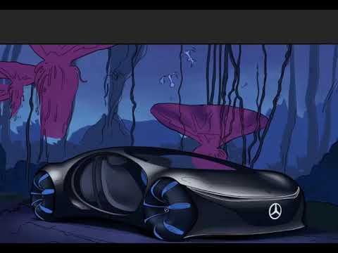 ALEX DANG • Quick colour of the Mercedes Sketch