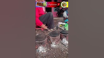 Thumbnail of Serabi Tepung Beras 🇮🇩 Indonesian Street Food 🇮🇩 #shorts #streetfood #viral #short