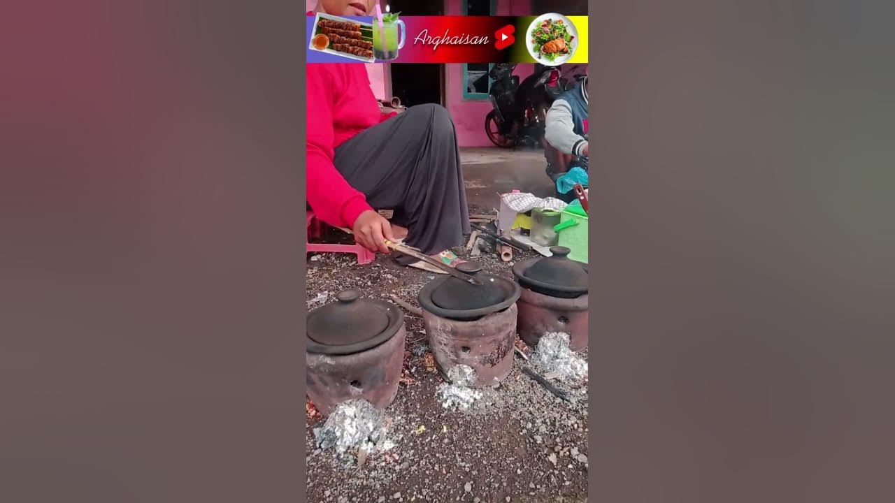 Serabi Tepung Beras 🇮🇩 Indonesian Street Food 🇮🇩 #shorts #streetfood #viral #short