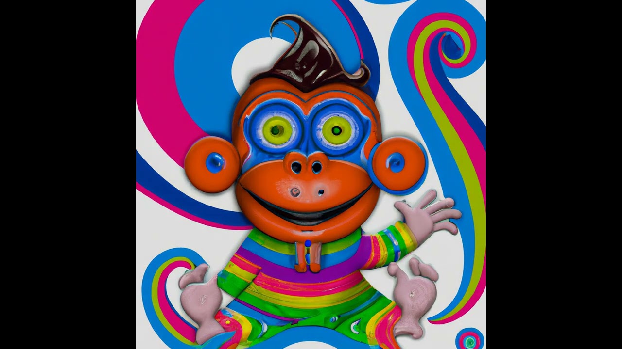 Psychedelic Animal Art Trance