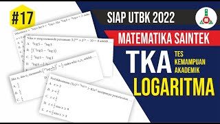 Siap UTBK 2022 - Pembahasan Soal Asli UTBK TKA Saintek Materi Logaritma- Bagian 17 screenshot 5