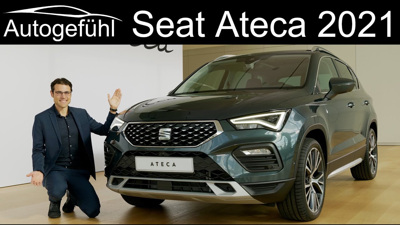 new Seat Ateca Facelift PREVIEW Exterior Interior 2021 model Ateca